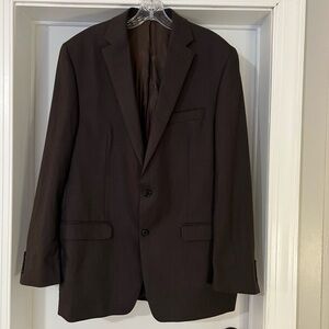 Lauren Ralph Lauren Men's 42RL Wool Suit Jacket Sports Coat Blazer Brown NWOT